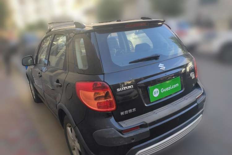 Used Suzuki SX4 2009 Hatchback 1.8L Manual Sport Model Rear Left 45 Deg