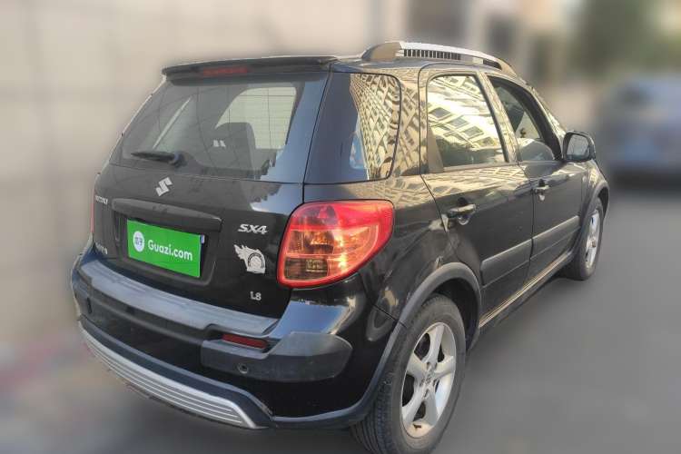Used Suzuki SX4 2009 Hatchback 1.8L Manual Sport Model Rear Right 45 Deg