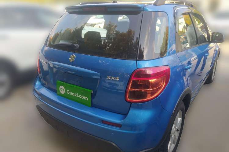 Used Suzuki SX4 2009 Hatchback 1.6L Manual Sport Model Rear Right 45 Deg