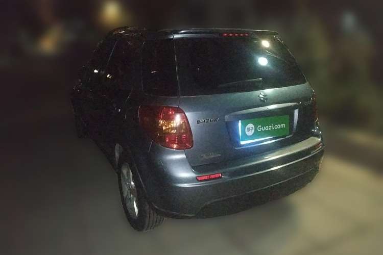 Used Suzuki SX4 2009 Hatchback 1.6L Manual Sport Model Rear Left 45 Deg