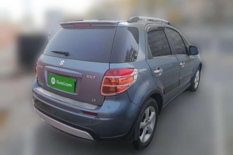 Used Suzuki SX4 2009 Hatchback 1.8L Manual Sport Model Rear Right 45 Deg