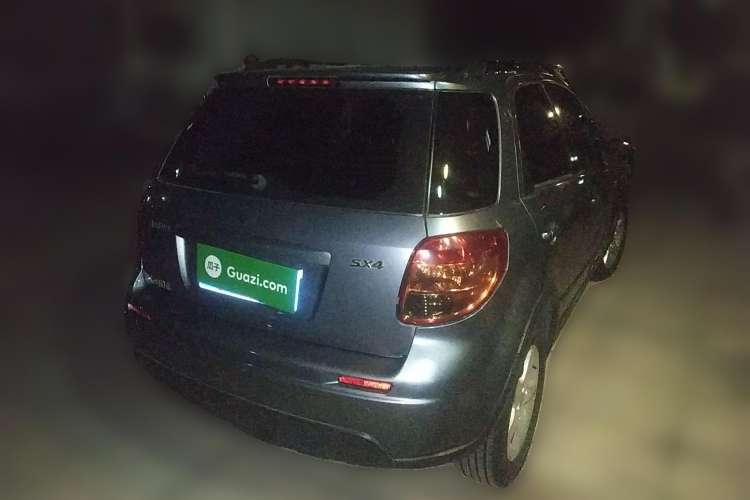 Used Suzuki SX4 2009 Hatchback 1.6L Manual Sport Model Rear Right 45 Deg