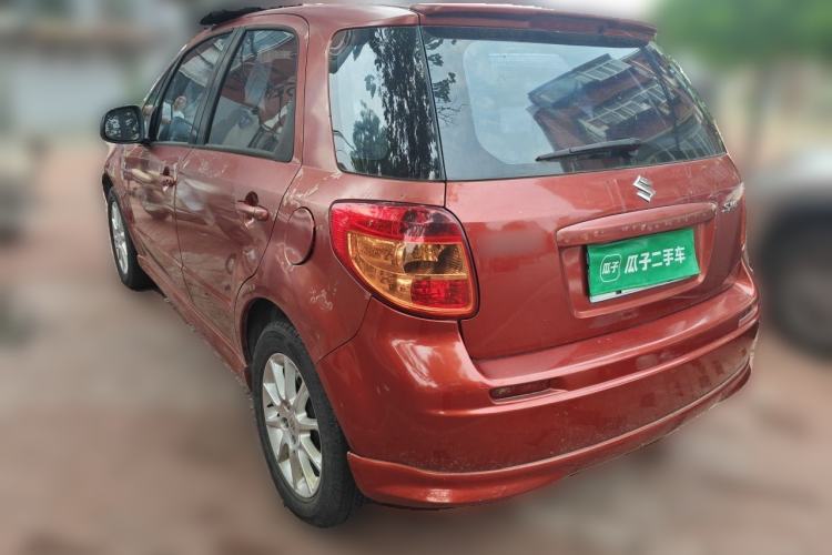 Used Suzuki SX4 2009 Hatchback 1.6L Manual Fashion Edition Rear Left 45 Deg