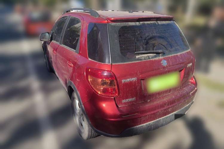 Used Suzuki SX4 2009 Hatchback 1.6L Automatic Sport Model Rear Left 45 Deg