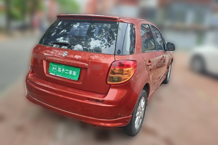 Used Suzuki SX4 2009 Hatchback 1.6L Manual Fashion Edition Rear Right 45 Deg