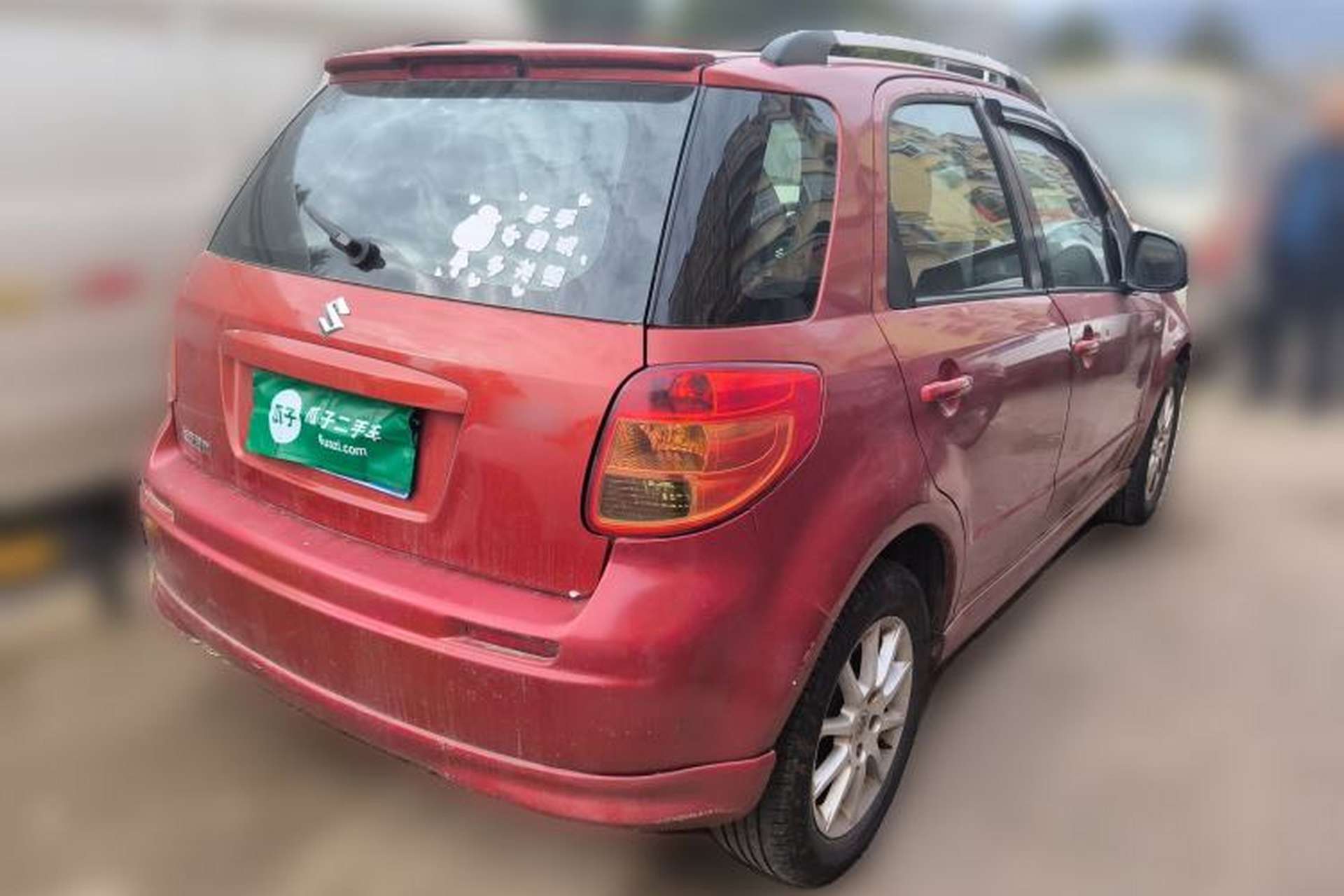 Used Suzuki SX4 2009 Hatchback 1.6L Manual Fashion Edition Rear Right 45 Deg