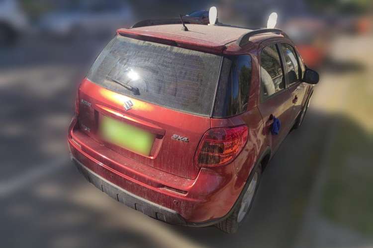 Used Suzuki SX4 2009 Hatchback 1.6L Automatic Sport Model Rear Right 45 Deg