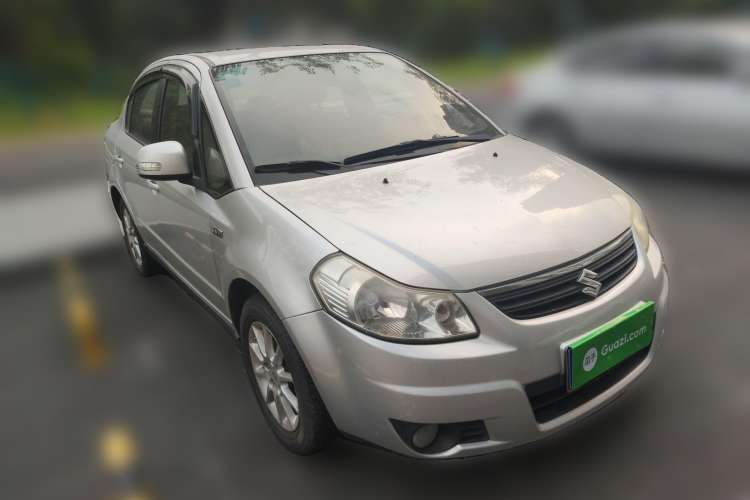 Used Suzuki SX4 2009 Sedan 1.6L Manual Elite Model Front Right 45 Deg