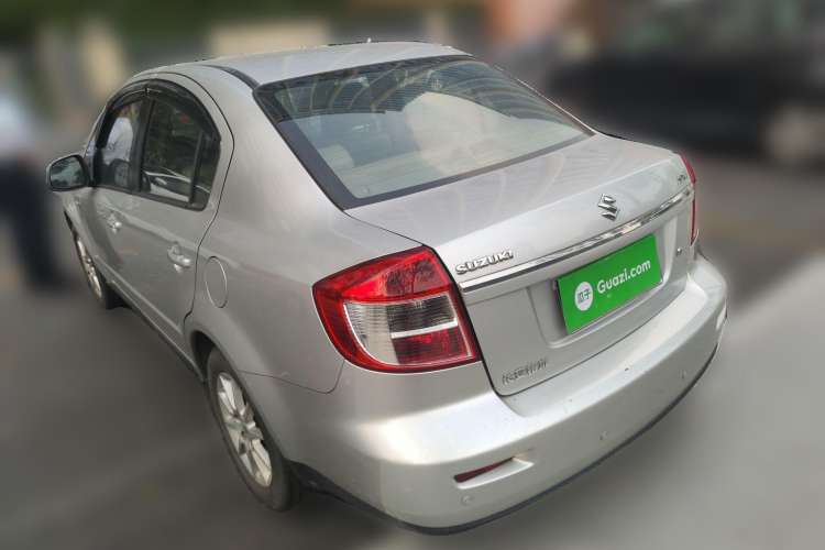 Used Suzuki SX4 2009 Sedan 1.6L Manual Elite Model Rear Left 45 Deg