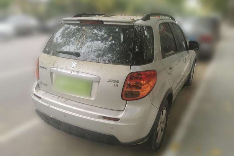 Used Suzuki SX4 2009 Hatchback 1.6L Automatic Sport Model Rear Right 45 Deg