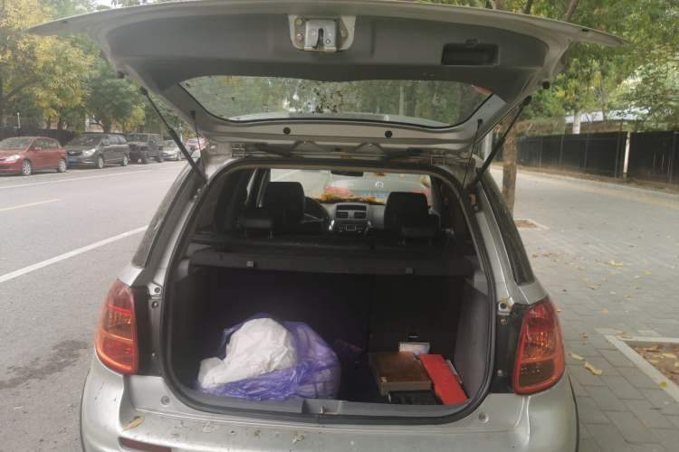 Used Suzuki SX4 2009 Hatchback 1.6L Automatic Sport Model Trunk
