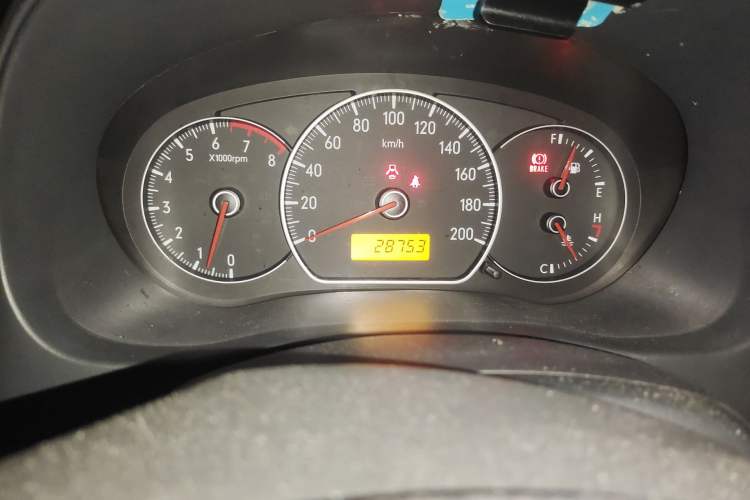 Used Suzuki SX4 2010 Hatchback 1.6L Manual Champion Limited Edition Odometer Close Up