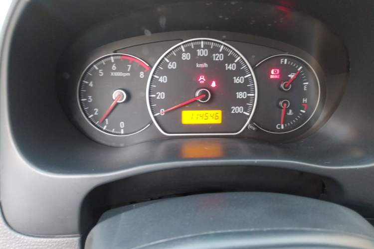 Used Suzuki SX4 2010 Hatchback 1.6L Manual Champion Limited Edition Odometer Close Up