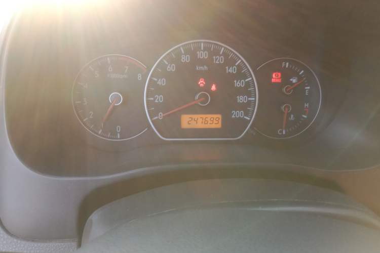 Used Suzuki SX4 2010 Hatchback 1.6L Manual Champion Limited Edition Odometer Close Up
