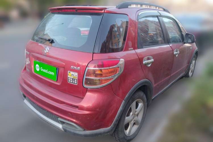 Used Suzuki SX4 2010 Hatchback 1.6L Manual Champion Limited Edition Rear Right 45 Deg