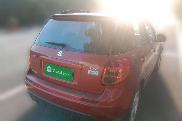 Used Suzuki SX4 2010 Hatchback 1.6L Manual Champion Limited Edition Rear Right 45 Deg