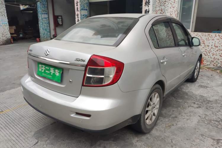 Used Suzuki SX4 2010 Sedan 1.6L Automatic Value Model Rear Right 45 Deg