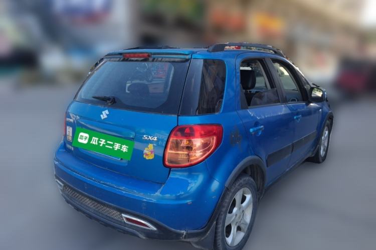 Used Suzuki SX4 2011 Revised Version 1.6L Automatic Sport Edition Rear Right 45 Deg