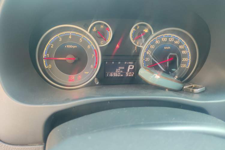 Used Suzuki SX4 2011 Revised Version 1.6L Automatic Sport Edition Audio And AC Panel