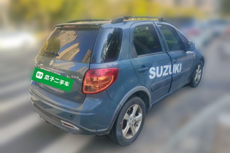 Used Suzuki SX4 2011 Revised Version 1.6L Automatic Sport Edition Rear Right 45 Deg