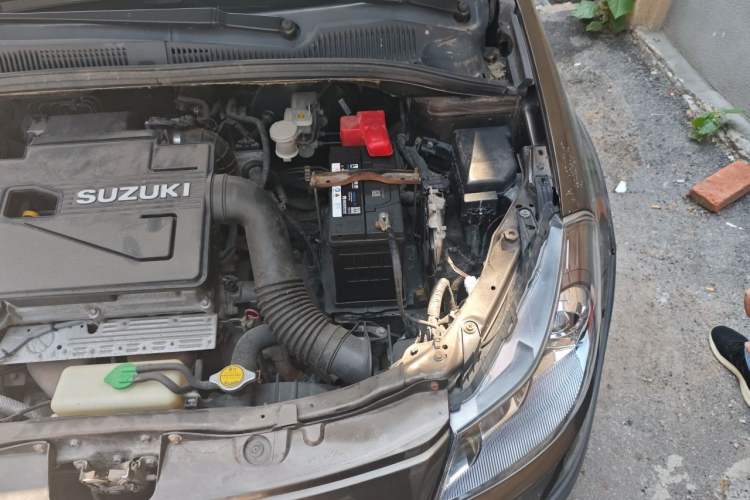 Used Suzuki SX4 2011 Hatchback 1.6L Automatic Sport Model Engine Bay Left