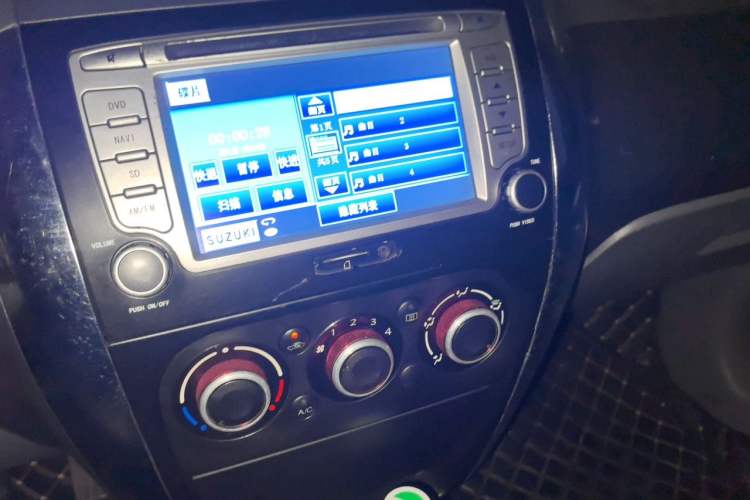 Used Suzuki SX4 2011 Hatchback 1.6L Automatic Sport Model Audio And AC Panel