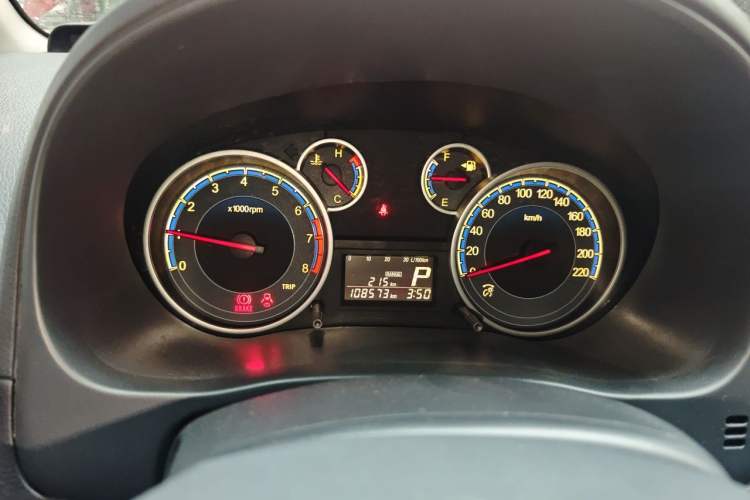 Used Suzuki SX4 2011 Revised Version 1.6L Automatic Sport Edition Instrument Cluster