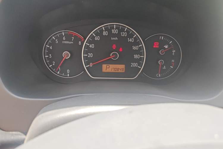 Used Suzuki SX4 2011 Hatchback 1.6L Automatic Sport Model Odometer Close Up