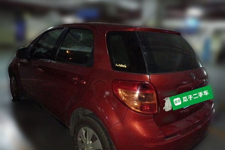 Used Suzuki SX4 2011 Hatchback 1.6L Manual Comfort Model Rear Left 45 Deg