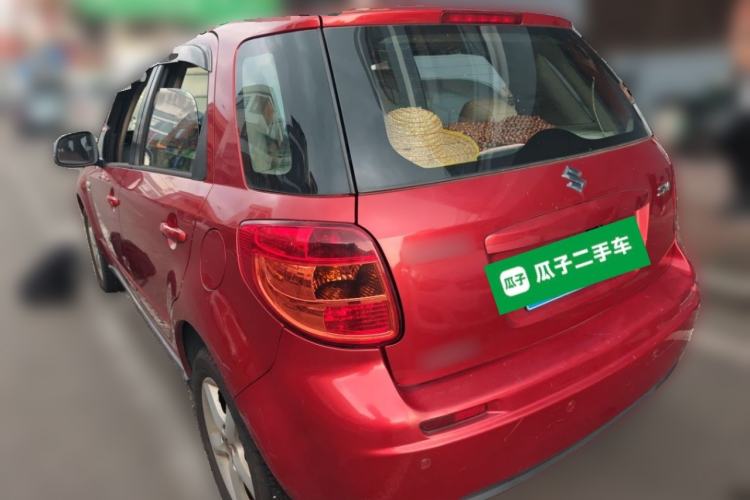 Used Suzuki SX4 2011 Hatchback 1.6L Automatic Comfort Model Rear Left 45 Deg