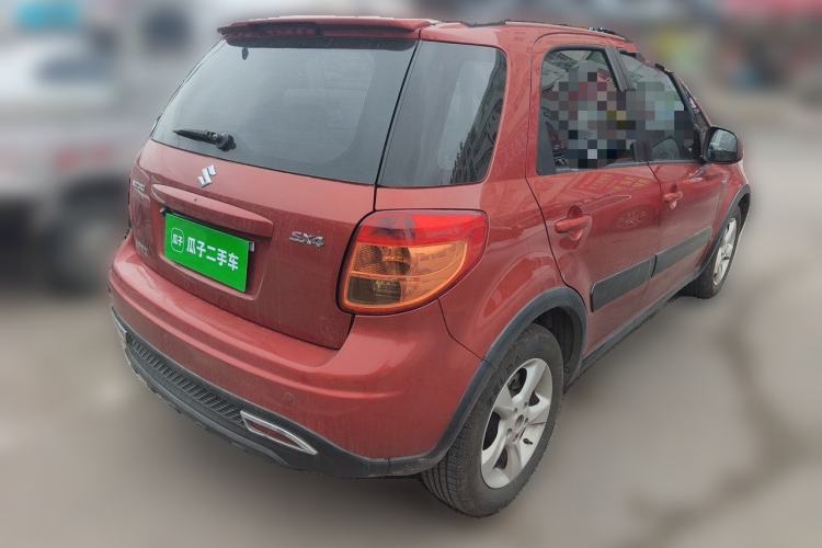 Used Suzuki SX4 2011 Revised Version 1.6L Automatic Sport Edition Rear Right 45 Deg