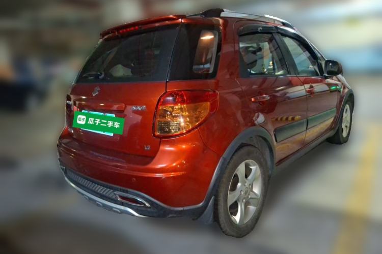 Used Suzuki SX4 2011 Revised Version 1.8L Automatic Sport Edition Rear Right 45 Deg