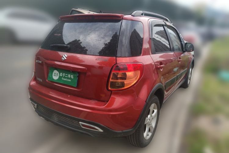 Used Suzuki SX4 2011 Revised Version 1.6L Automatic Sport Edition Rear Right 45 Deg