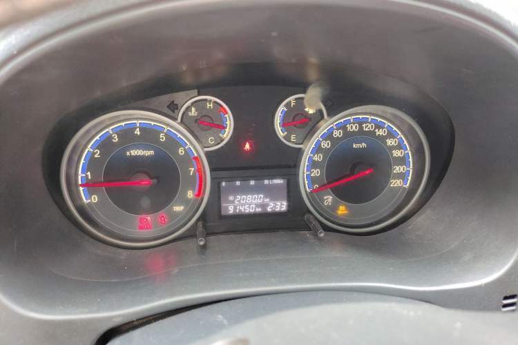 Used Suzuki SX4 2011 Revised Version 1.6L Manual – Dynamic Edition Instrument Cluster