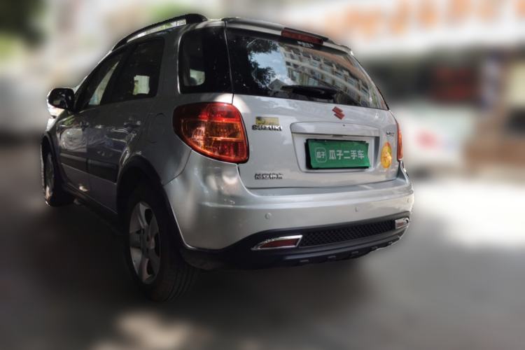 Used Suzuki SX4 2011 Hatchback 1.6L Manual Sport Model Rear Left 45 Deg