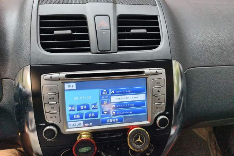 Used Suzuki SX4 2011 Revised Version 1.6L Manual Sport Edition Audio And AC Panel