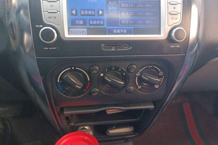 Used Suzuki SX4 2011 Revised Version 1.6L Automatic Sport Edition Audio And AC Panel