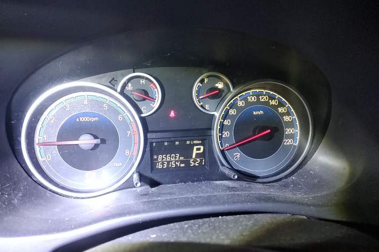 Used Suzuki SX4 2011 Revised Version 1.6L Automatic Sport Edition Instrument Cluster