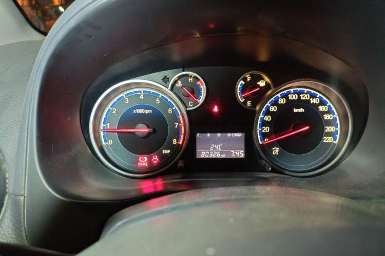 Used Suzuki SX4 2011 Revised Version 1.6L Manual – Dynamic Edition Instrument Cluster