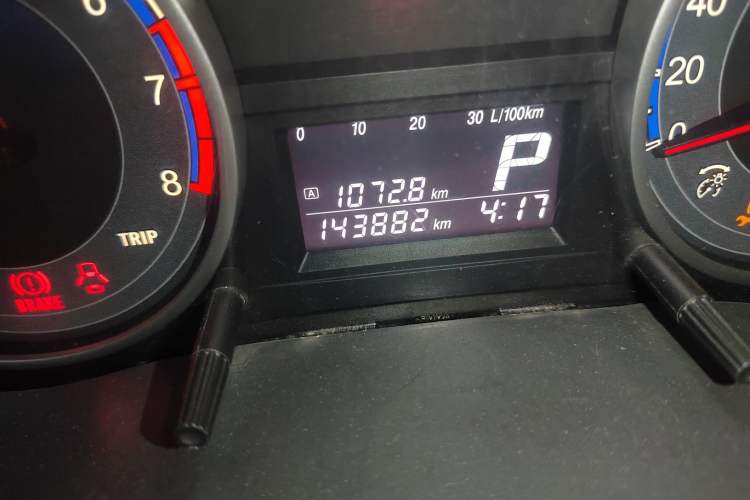 Used Suzuki SX4 2011 Revised 1.6L Automatic Dynamic Version Odometer Close Up