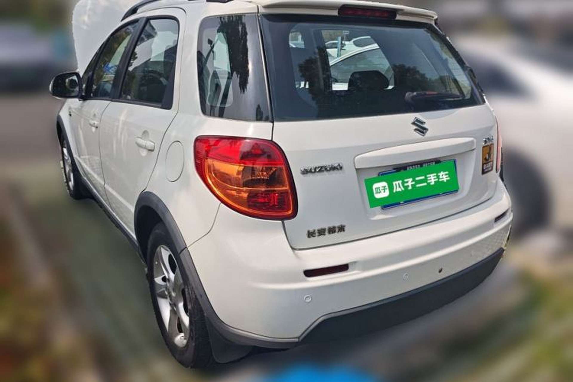 Used Suzuki SX4 2011 Revised 1.6L Automatic Dynamic Version Rear Left 45 Deg