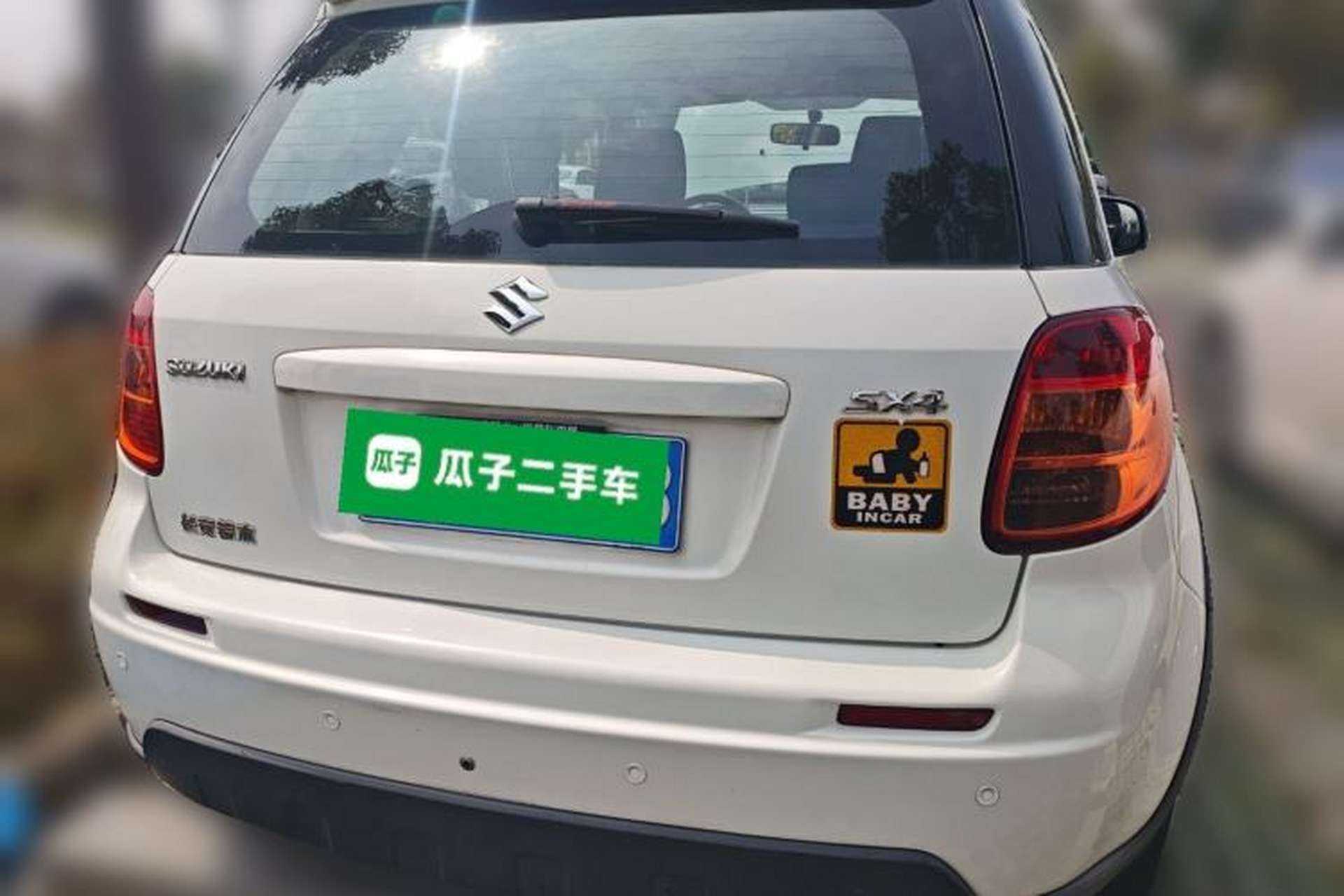 Used Suzuki SX4 2011 Revised 1.6L Automatic Dynamic Version Rear
