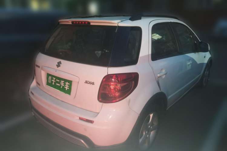 Used Suzuki SX4 2011 Hatchback 1.6L Manual Sport Model Rear Right 45 Deg