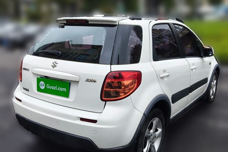 Used Suzuki SX4 2011 Revised 1.6L Automatic Dynamic Version Rear Right 45 Deg