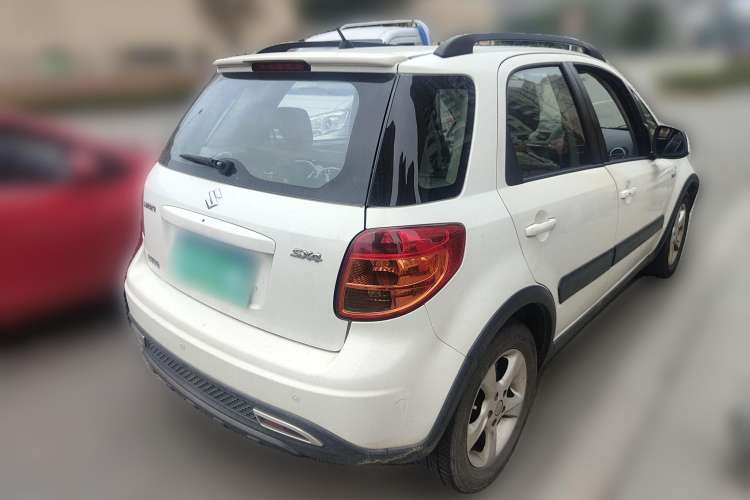 Used Suzuki SX4 2011 Revised Version 1.6L Automatic Sport Edition Rear Right 45 Deg