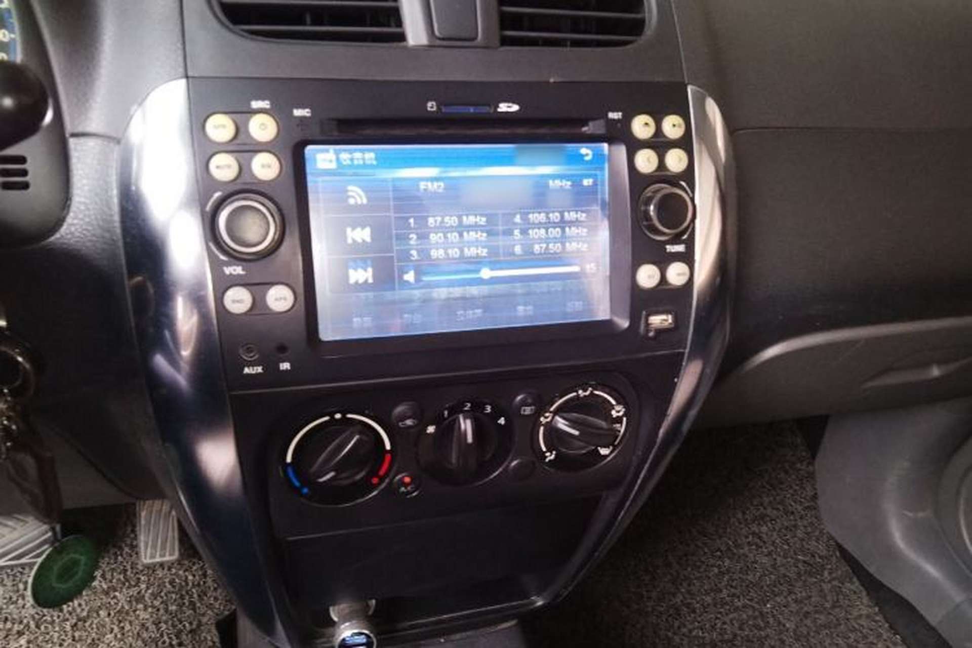 Used Suzuki SX4 2012 1.6L Automatic Ruiqi Model Audio And AC Panel