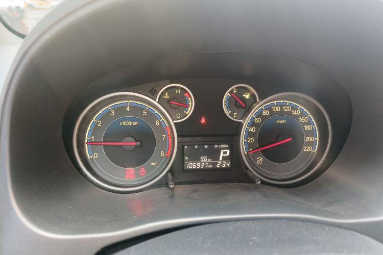 Used Suzuki SX4 2012 1.6L Automatic Ruiqi Model Instrument Cluster