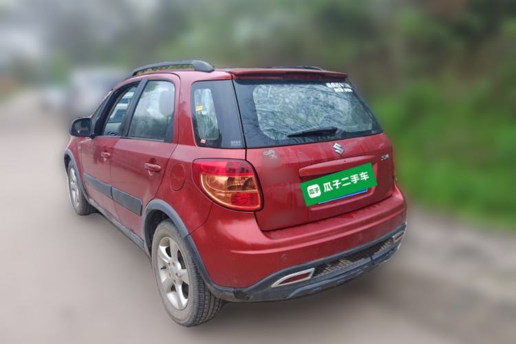 Used Suzuki SX4 2012 1.6L Manual Ruiqi Model Rear Left 45 Deg