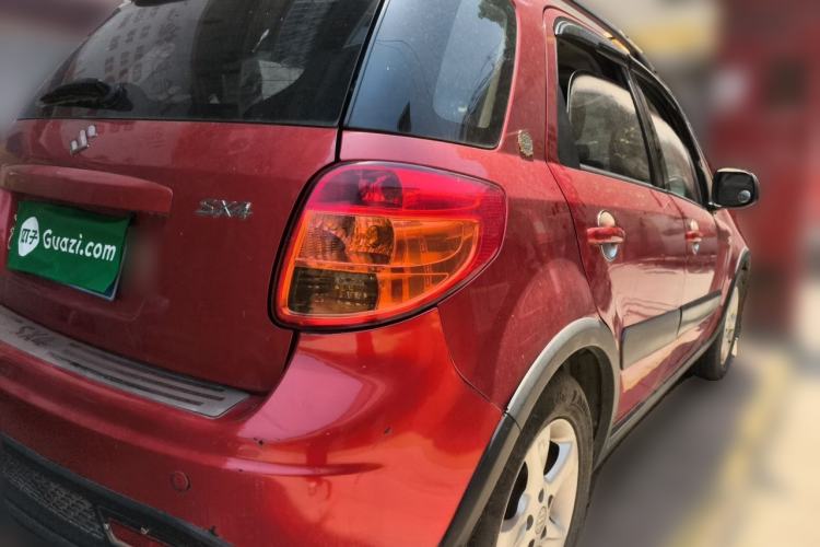 Used Suzuki SX4 2012 1.6L Automatic Ruiqi Model Rear Right 45 Deg