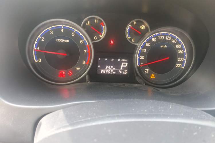 Used Suzuki SX4 2012 1.6L Automatic Ruiqi Model Instrument Cluster